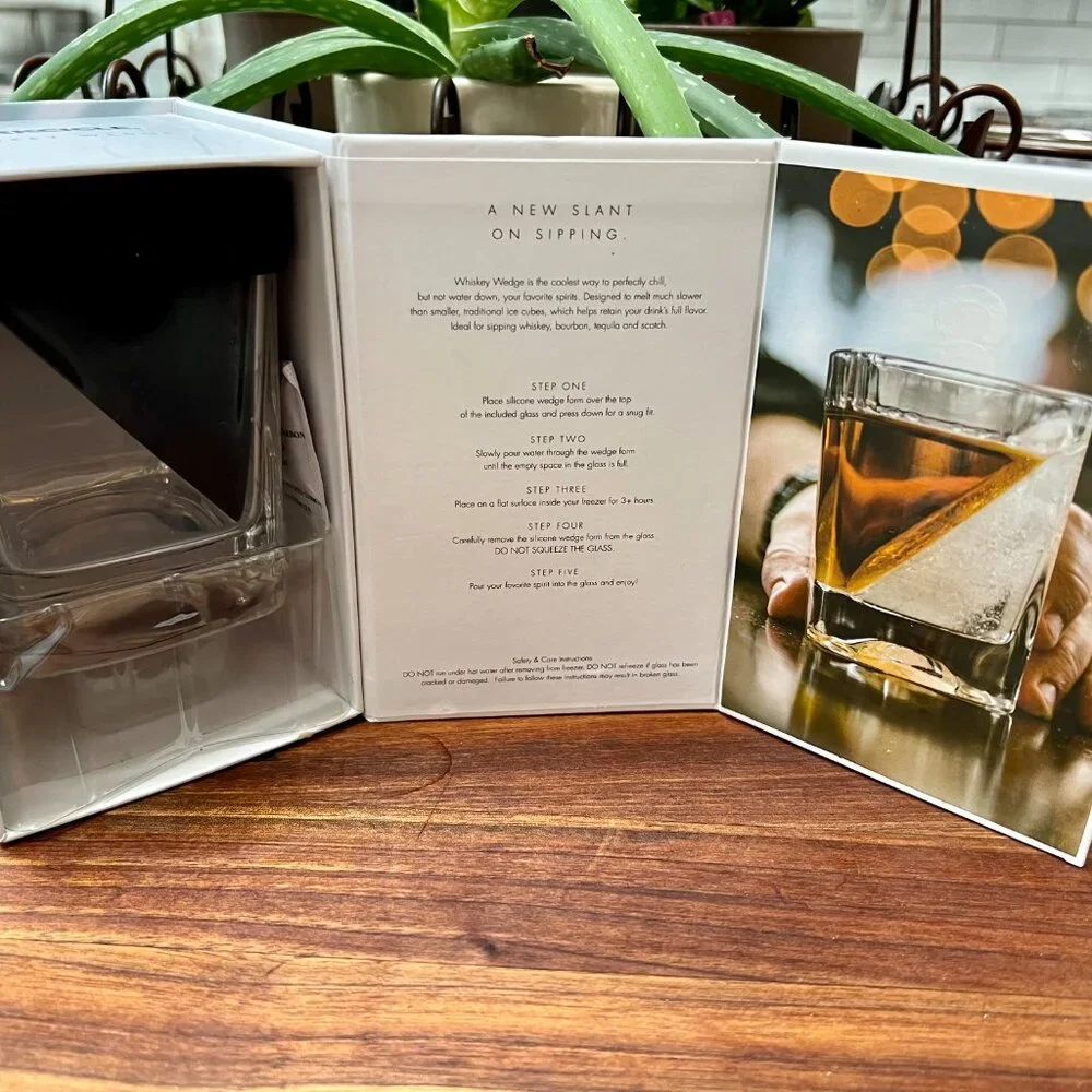 Unique Corksicle Whiskey/Liquor Wedge